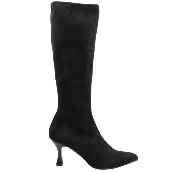 78041 | Black | Miss Elastic | Long Boots | Jenny Shoo Bootique