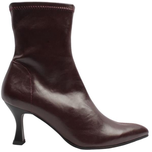 78042 | Burgundy | Miss Elastic | Ankle Boots | Jenny Shoo Bootique