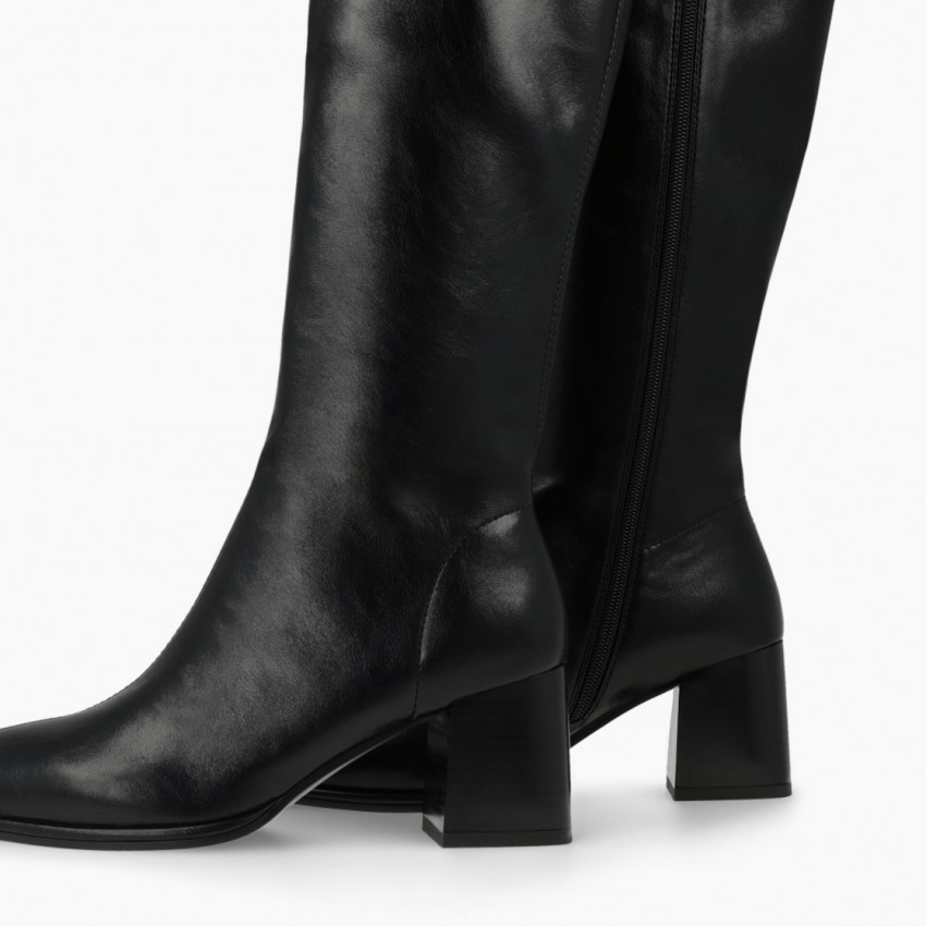 Halbor | Black | LODI | Long Boots | Jenny Shoo Bootique