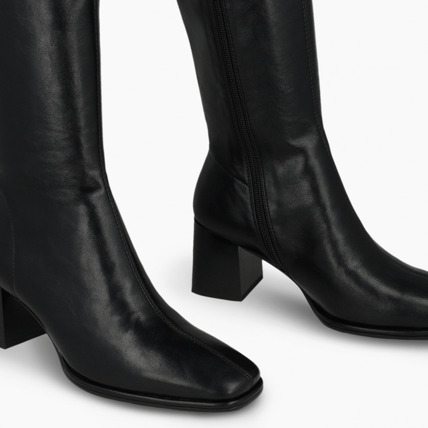 Halbor | Black | LODI | Long Boots | Jenny Shoo Bootique