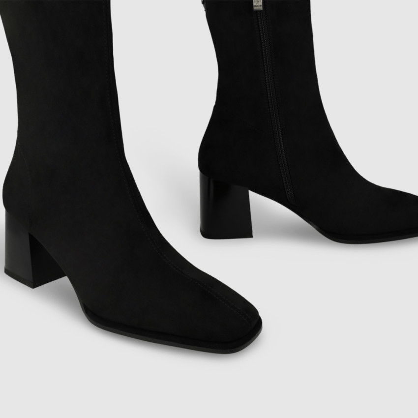 Heka | Black Suede | LODI | Ankle Boots | Jenny Shoo Bootique