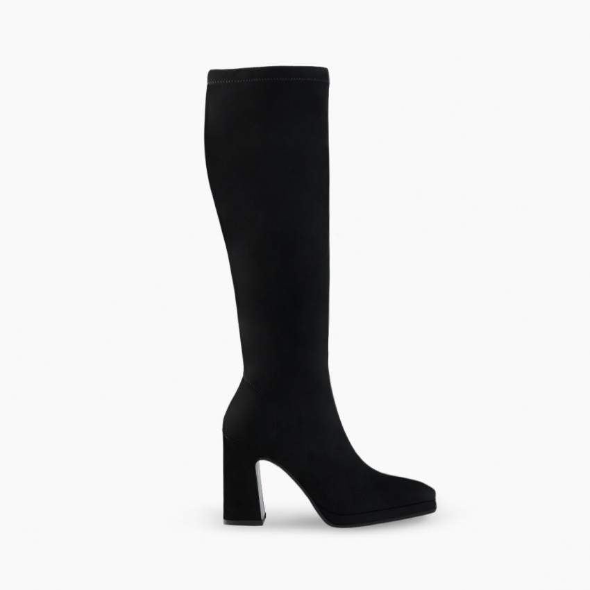 Limbo | Bkack | LODI | Long Boots | Jenny Shoo Bootique