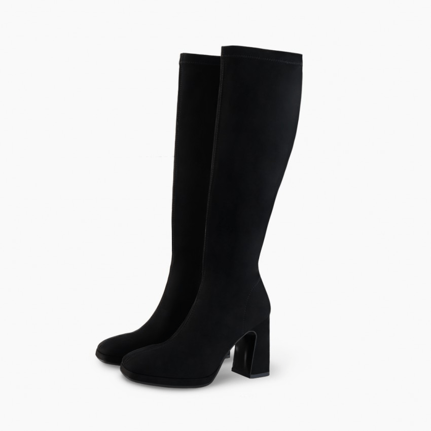 Limbo | Bkack | LODI | Long Boots | Jenny Shoo Bootique