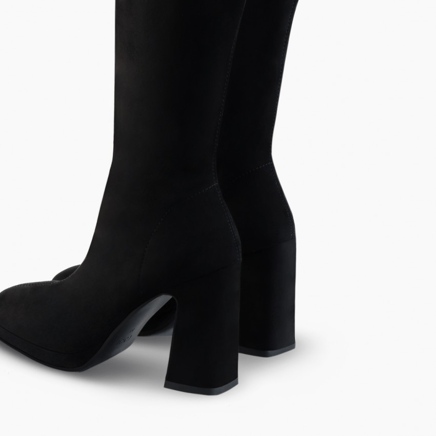 Limbo | Bkack | LODI | Long Boots | Jenny Shoo Bootique
