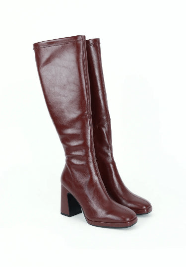 Limbo | Burgundy | LODI | Long Boots | Jenny Shoo Bootique