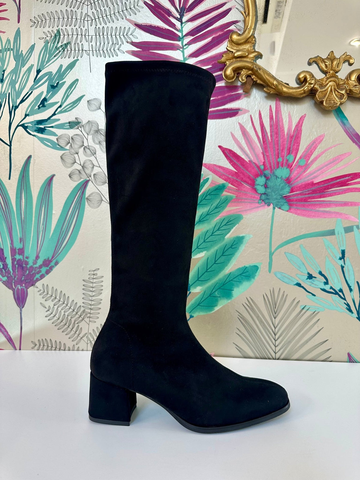 Fax Long | Black | Miss Elastic | Long Boots | Jenny Shoo Bootique