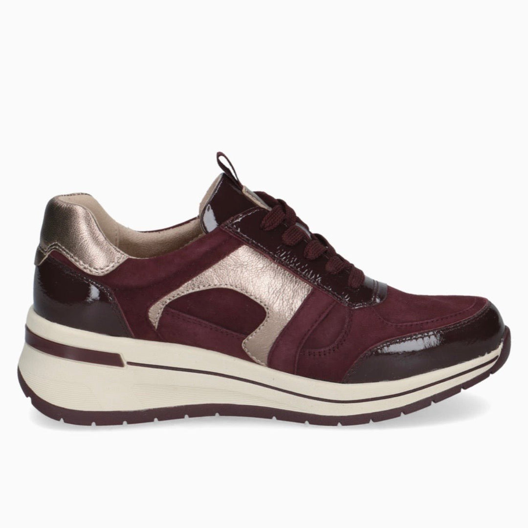 Vienna | Burgundy | Caprice | Trainers | Jenny Shoo Bootique