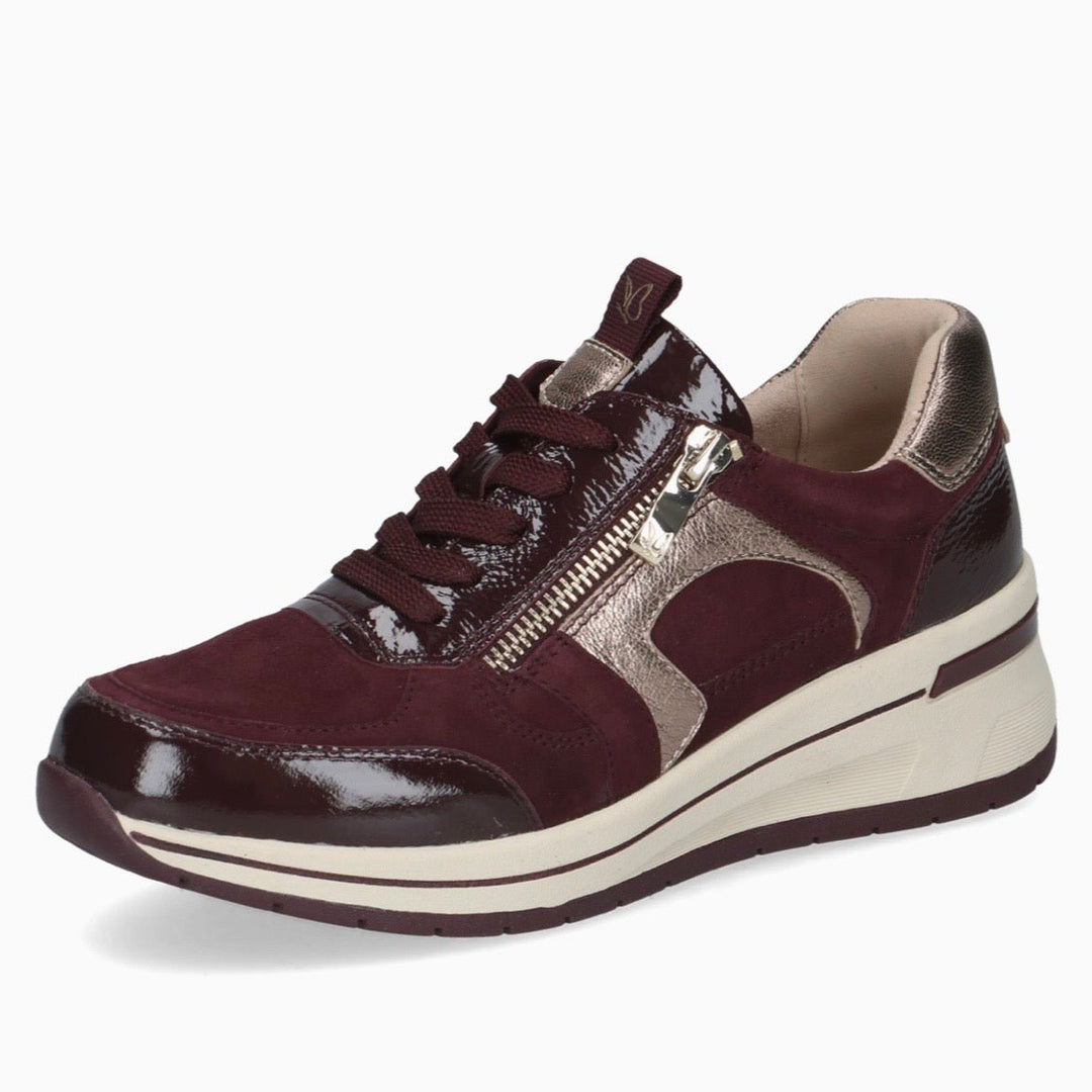 Vienna | Burgundy | Caprice | Trainers | Jenny Shoo Bootique