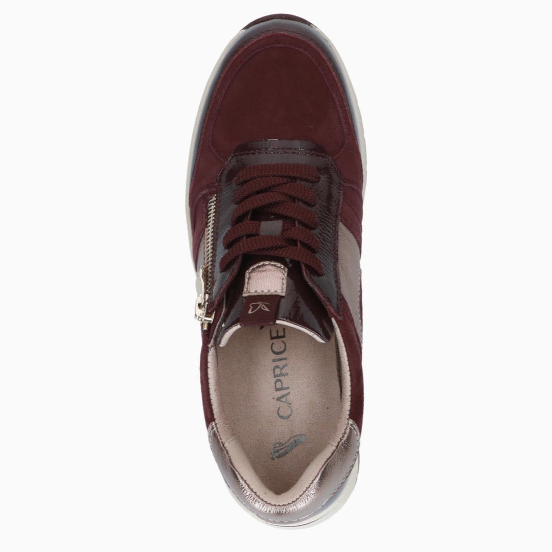 Vienna | Burgundy | Caprice | Trainers | Jenny Shoo Bootique