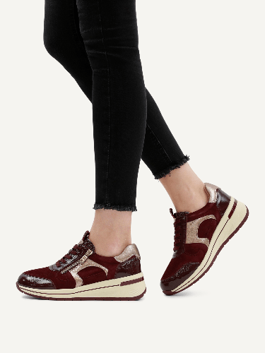 Vienna | Burgundy | Caprice | Trainers | Jenny Shoo Bootique