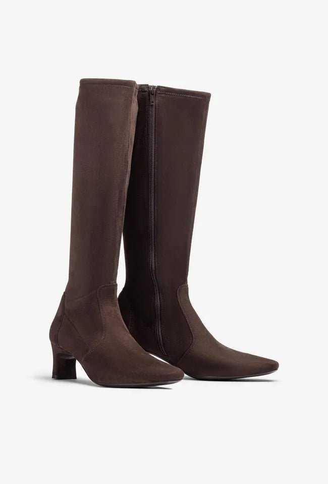 Junkera | Brown | Unisa | Long Boots | Jenny Shoo Bootique