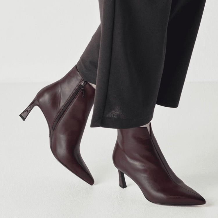 Damme | Burgundy | Tamaris | Ankle Boots | Jenny Shoo Bootique