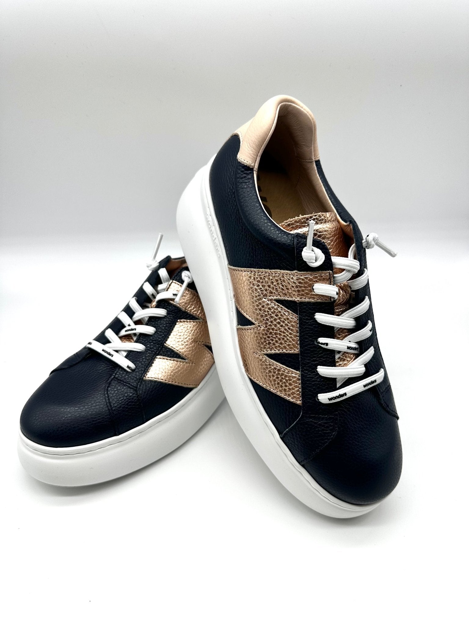 Astra | Navy - Rosegold | Wonders | Trainers | Jenny Shoo Bootique