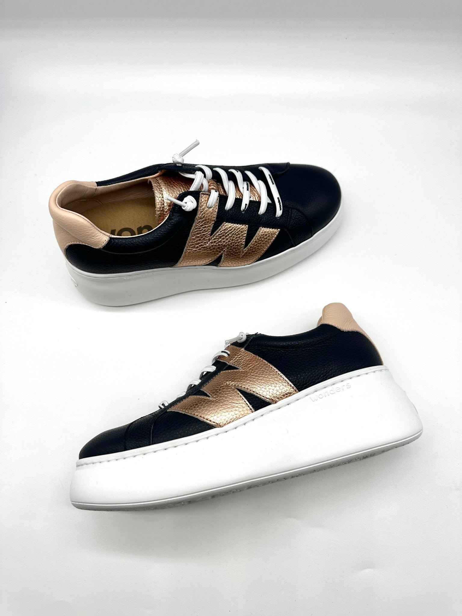 Astra | Navy - Rosegold | Wonders | Trainers | Jenny Shoo Bootique