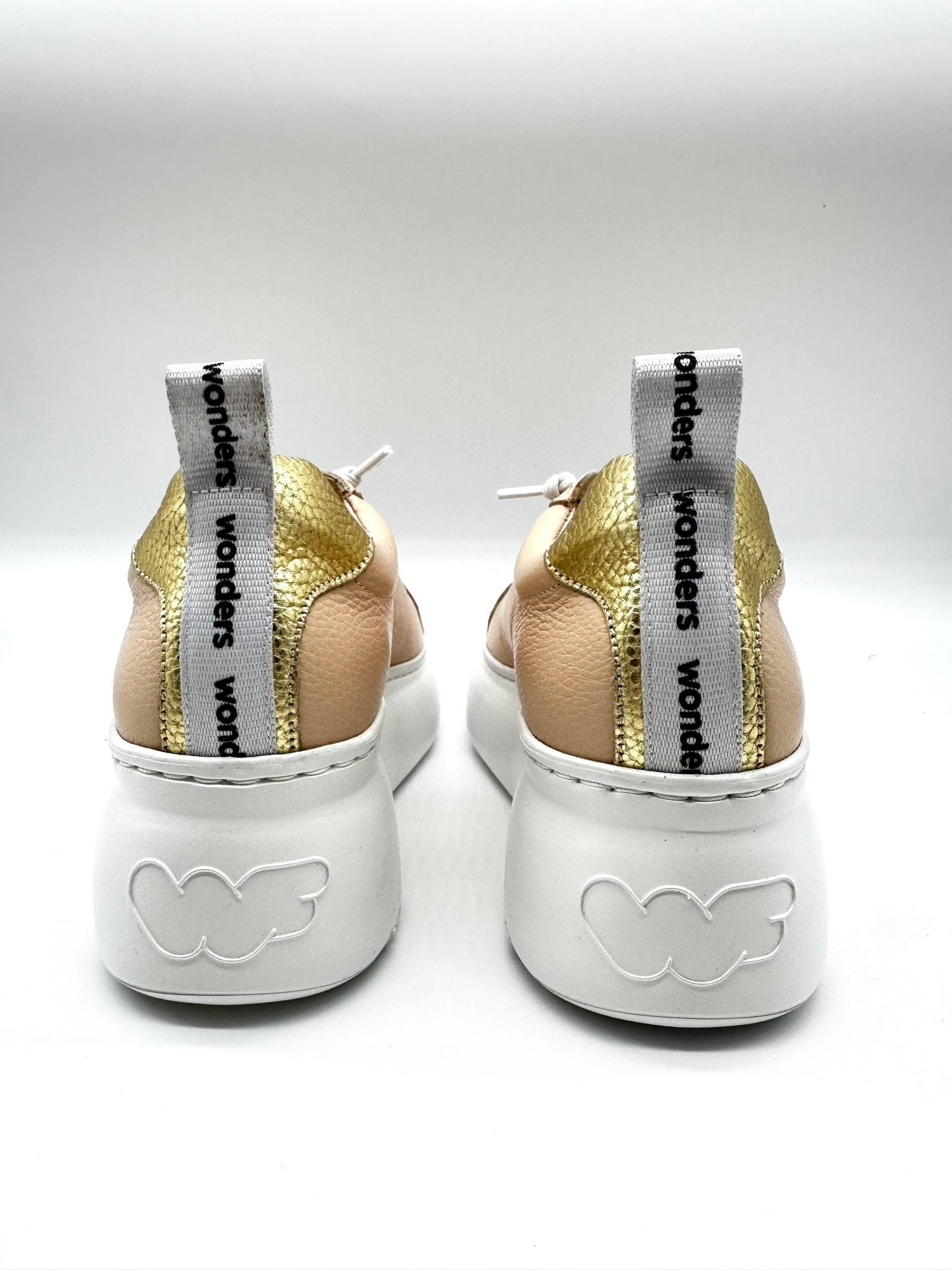 Dorita | Nude - Gold | Wonders | Trainers | Jenny Shoo Bootique