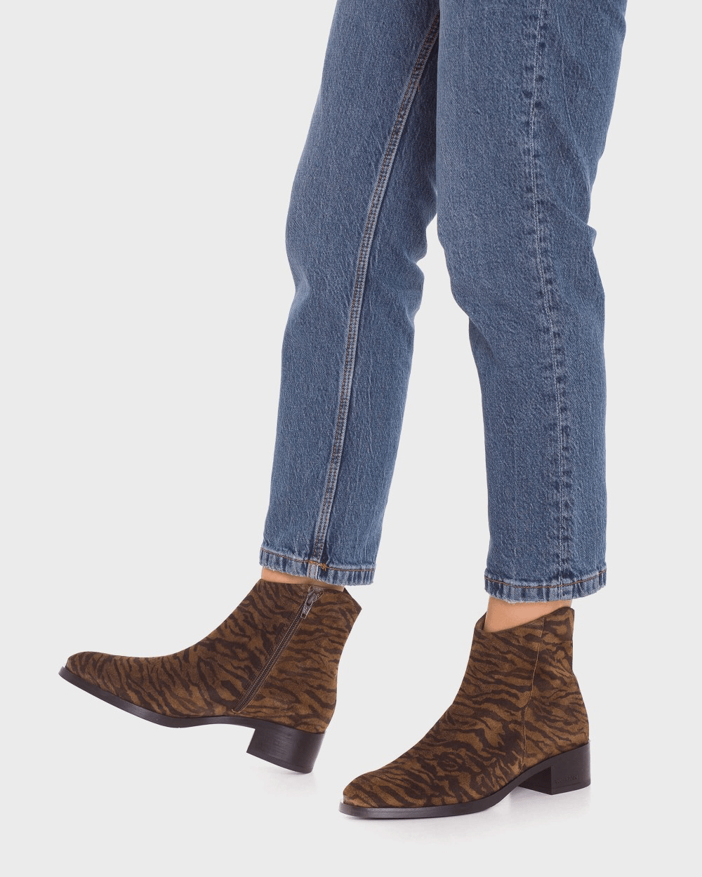 Bonjour | Brown Zebra | Wonders | Ankle Boots | Jenny Shoo Bootique