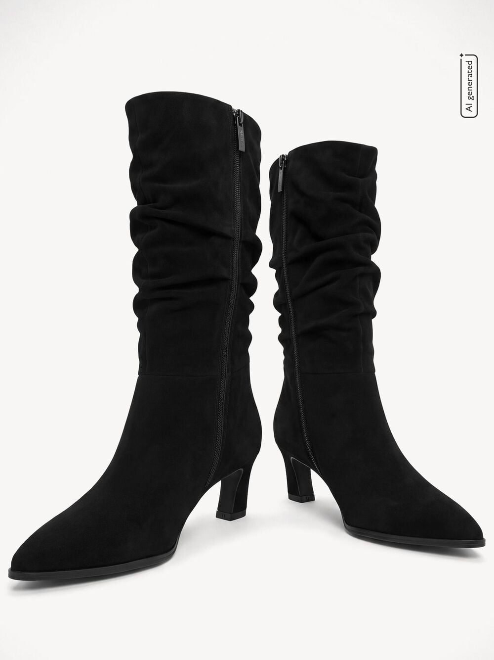 Hamburg | Black Suede