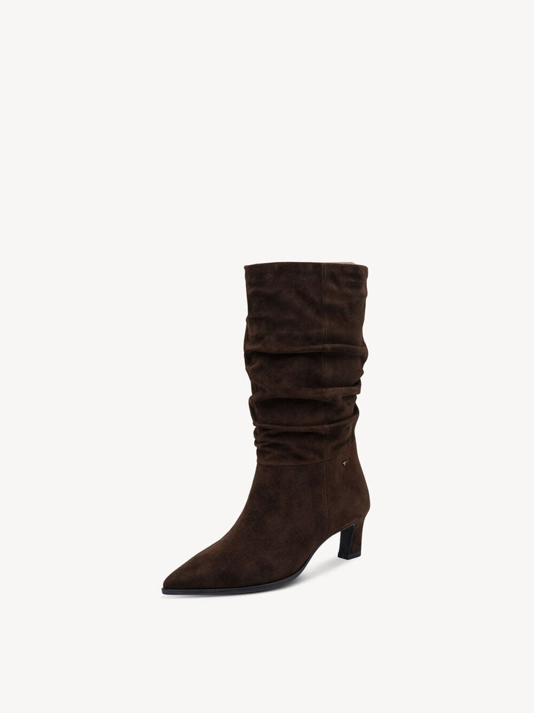 Hamburg | Chocolate Brown Suede | Tamaris | Long Boots | Jenny Shoo Bootique