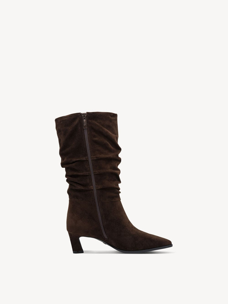 Hamburg | Chocolate Brown Suede | Tamaris | Long Boots | Jenny Shoo Bootique