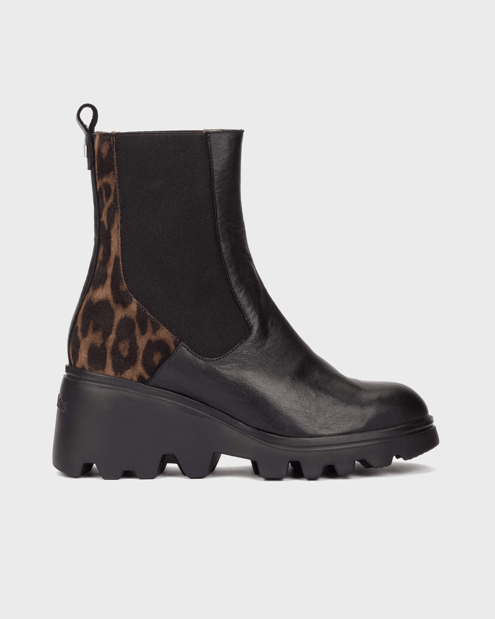 Toronto 32 | Black-Leopard | Wonders | Ankle Boots | Jenny Shoo Bootique