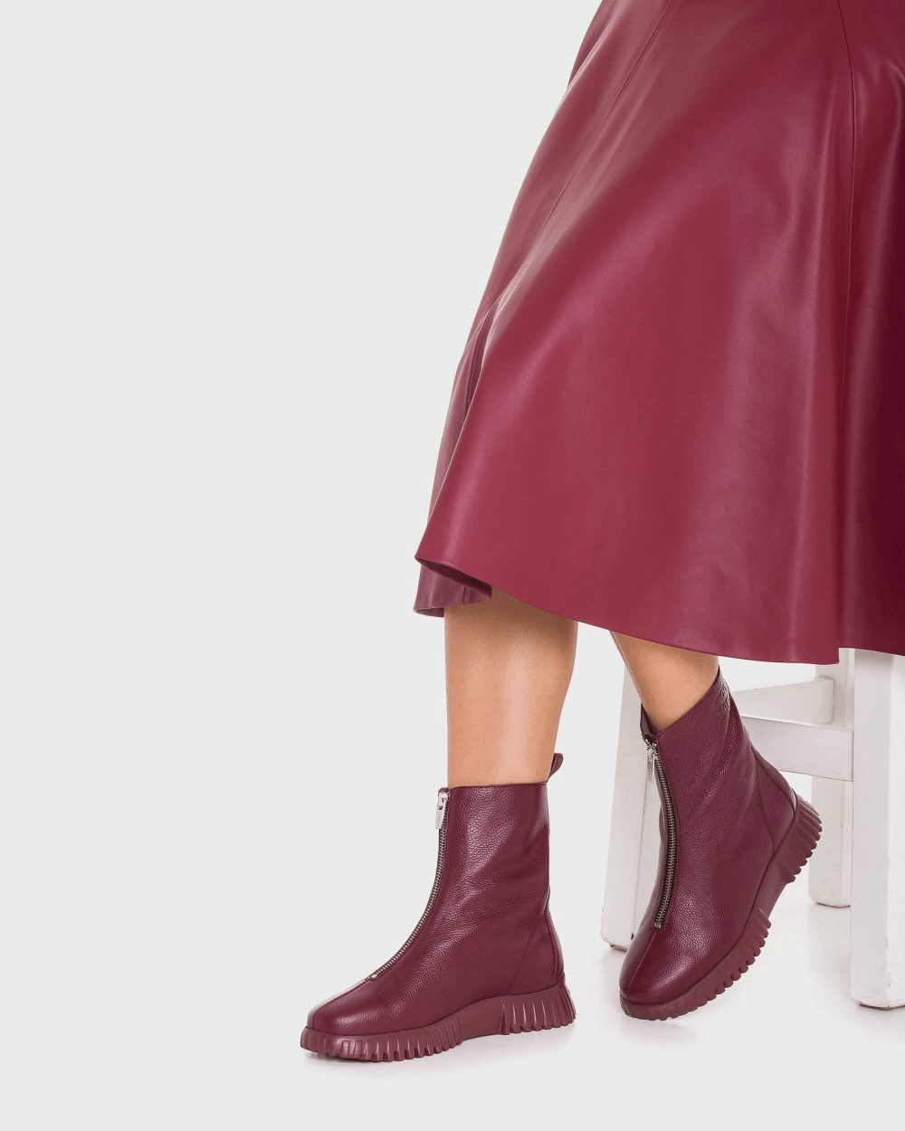 Flexfly 03 | Burgundy | Wonders | Ankle Boots | Jenny Shoo Bootique