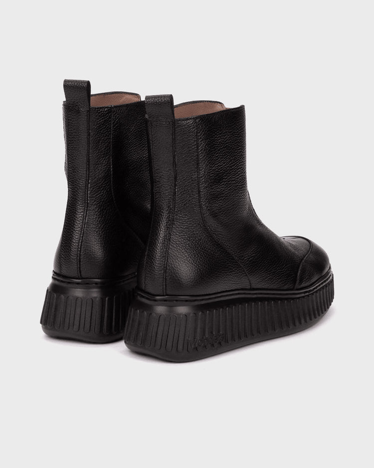 XFly 02 | Black Leather | Wonders | Ankle Boots | Jenny Shoo Bootique