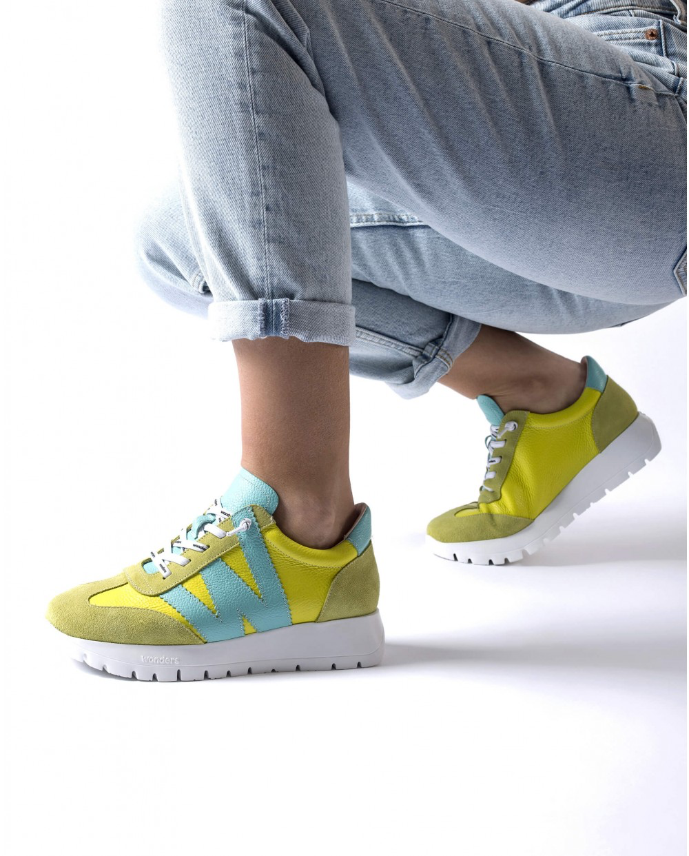 Racer | Cyber Lime- Aqua