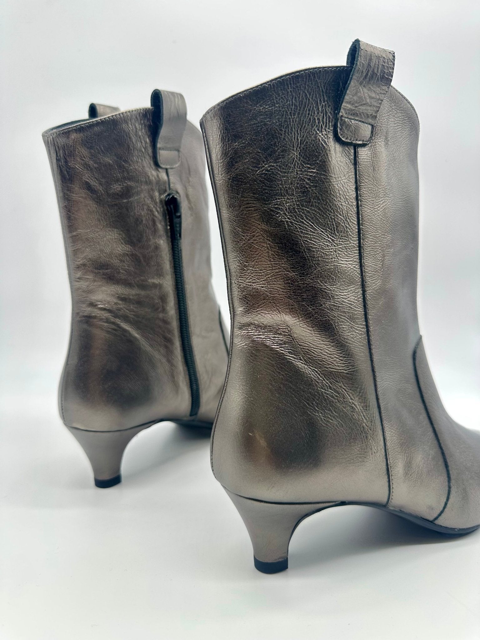 Checa | Pewter | LODI | Ankle Boots | Jenny Shoo Bootique
