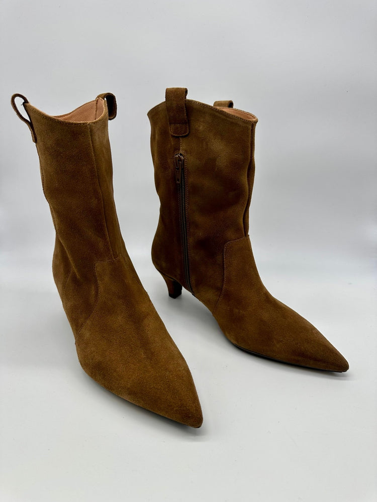 Checa | Brown Suede | LODI | Ankle Boots | Jenny Shoo Bootique