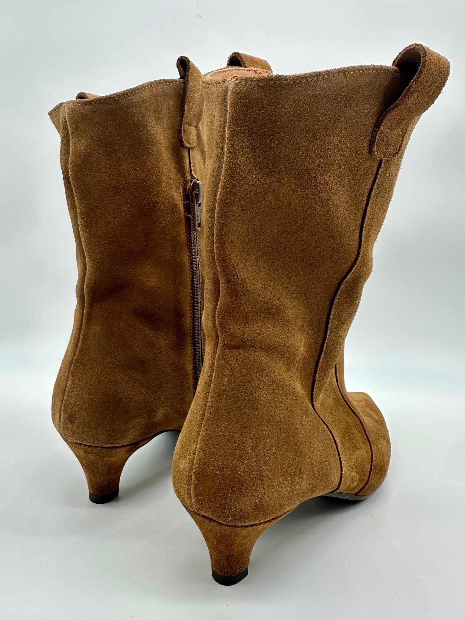 Checa | Brown Suede | LODI | Ankle Boots | Jenny Shoo Bootique