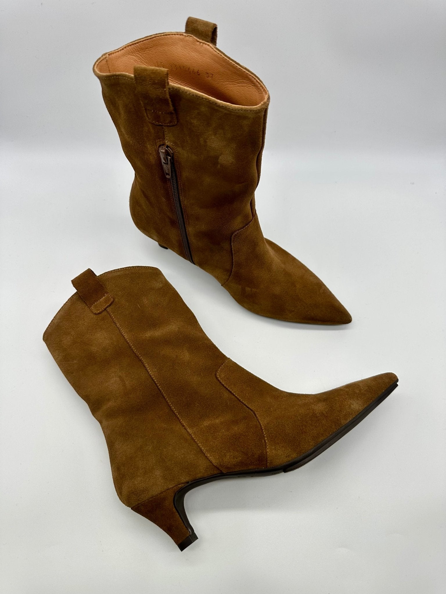 Checa | Brown Suede | LODI | Ankle Boots | Jenny Shoo Bootique