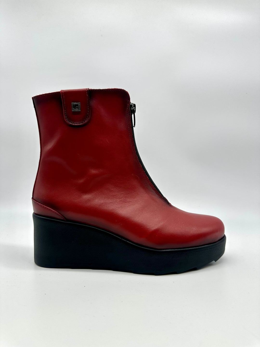 Jean | Red | Jose Saenz | Ankle Boots | Jenny Shoo Bootique