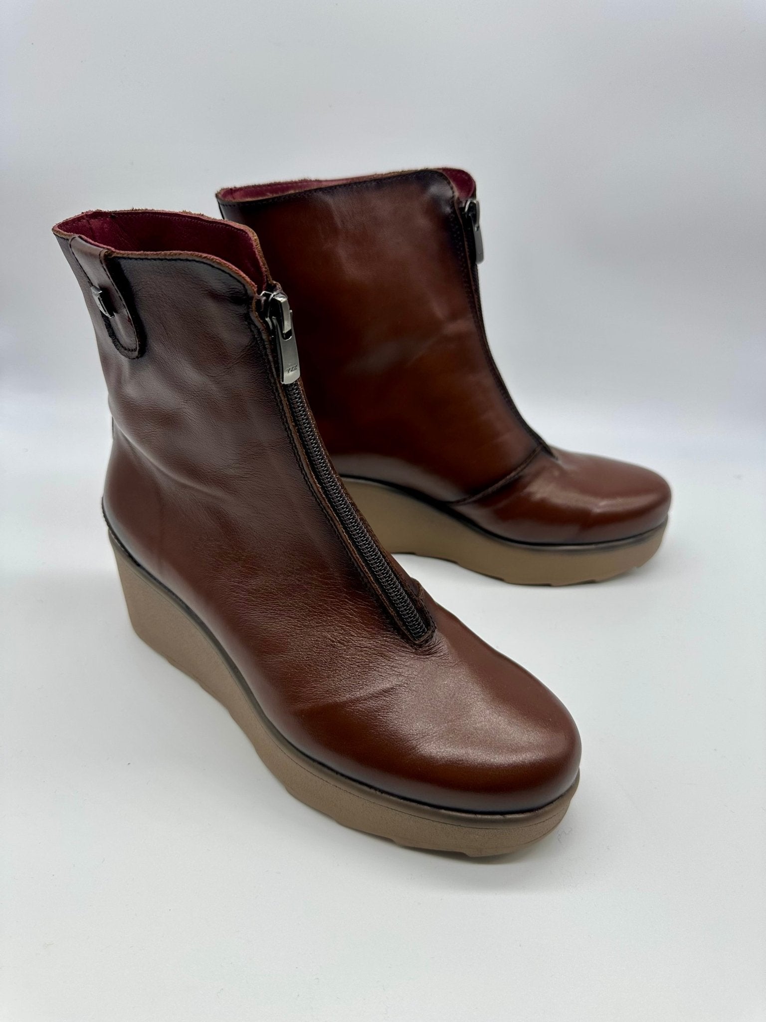 Jean | Brown | Jose Saenz | Ankle Boots | Jenny Shoo Bootique