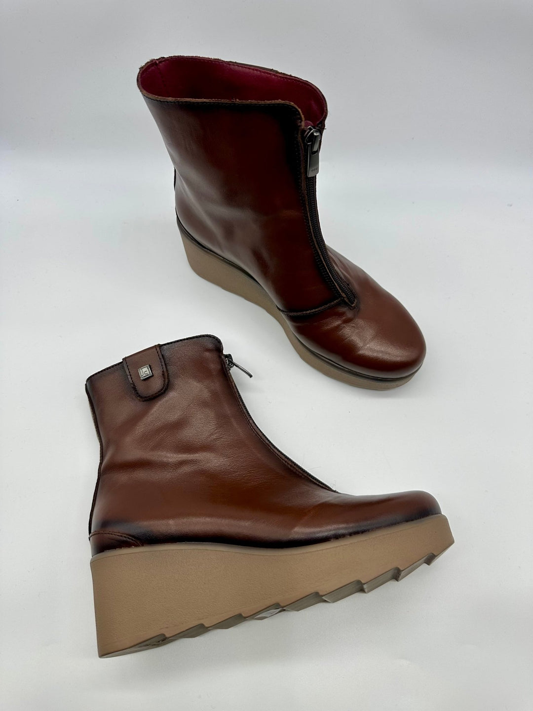 Jean | Brown | Jose Saenz | Ankle Boots | Jenny Shoo Bootique