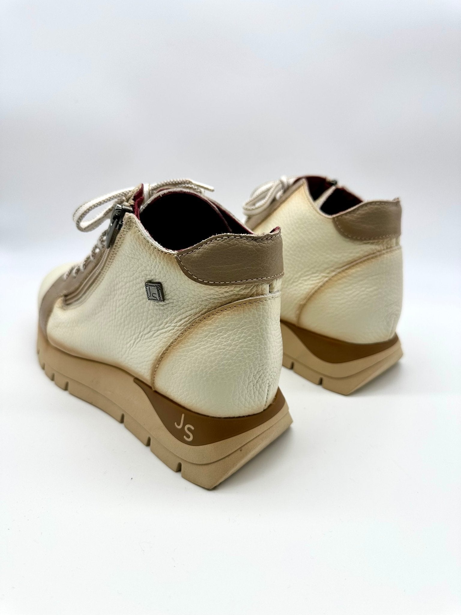 Jolly | Cream - Taupe | Jose Saenz | Ankle Boots | Jenny Shoo Bootique