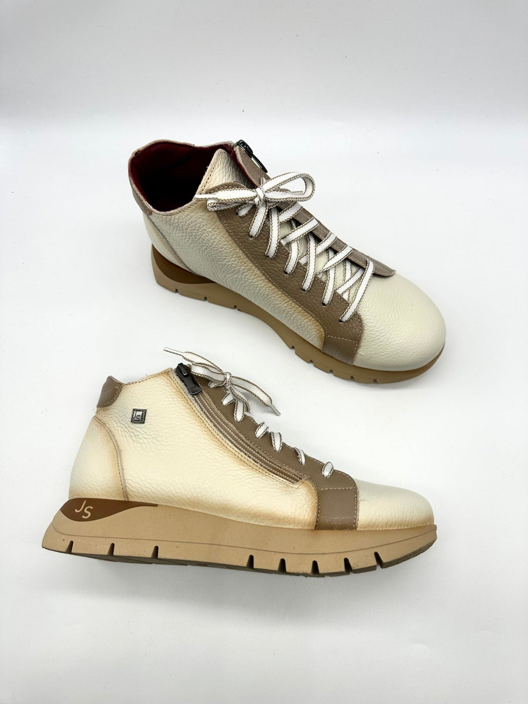 Jolly | Cream - Taupe | Jose Saenz | Ankle Boots | Jenny Shoo Bootique