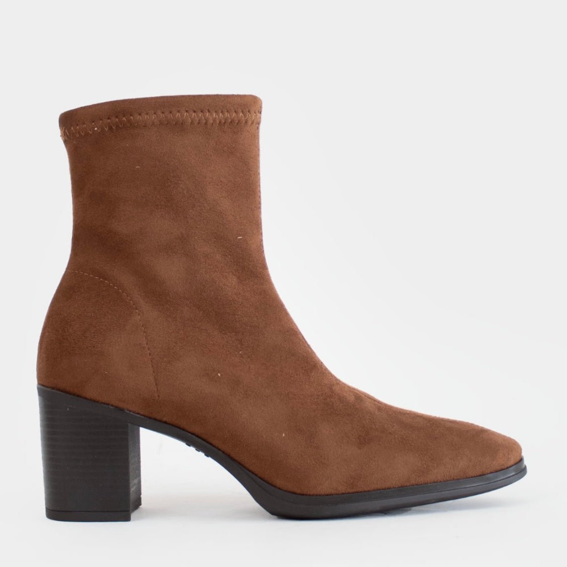 Luisa Ankle | Brown | Miss Elastic | Ankle Boots | Jenny Shoo Bootique