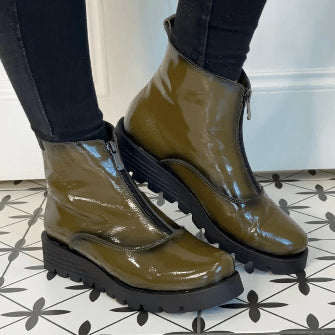 Maria | Green | Pepe Saenz | Ankle Boots | Jenny Shoo Bootique