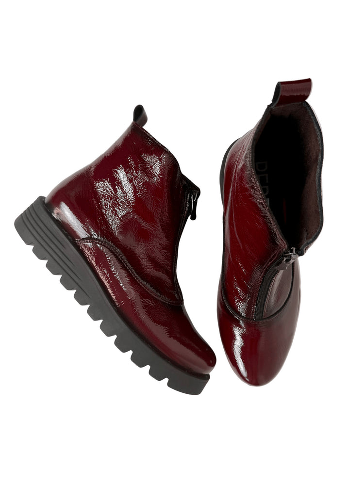 Maria | Burgundy | Pepe Saenz | Ankle Boots | Jenny Shoo Bootique