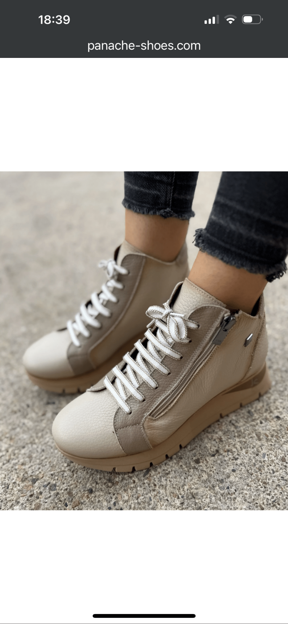 Jolly | Cream - Taupe | Jose Saenz | Ankle Boots | Jenny Shoo Bootique