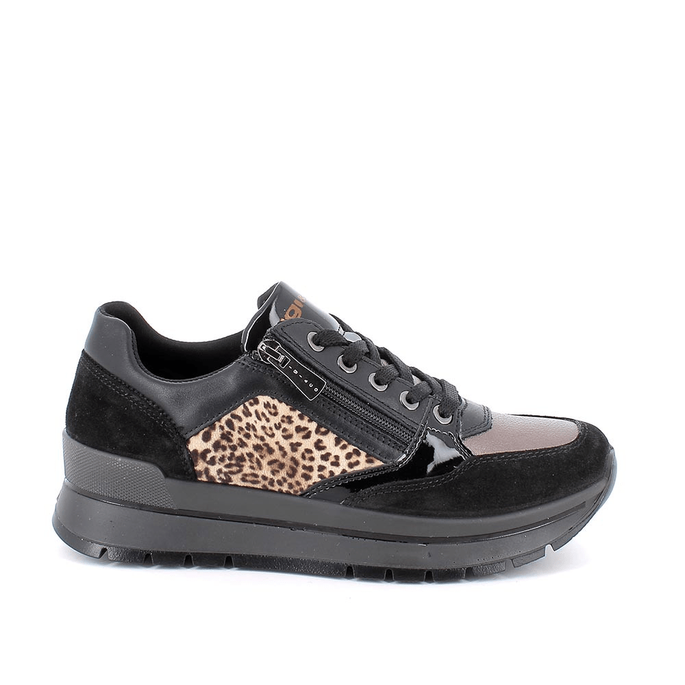 Trish | Black | IGI & CO | Trainers | Jenny Shoo Bootique