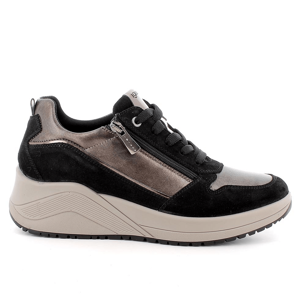 Trudy | Black | IGI & CO | Trainers | Jenny Shoo Bootique