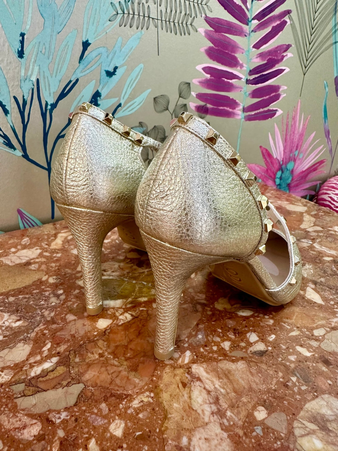 Rubiel | Gold | LODI | Heels | Jenny Shoo Bootique