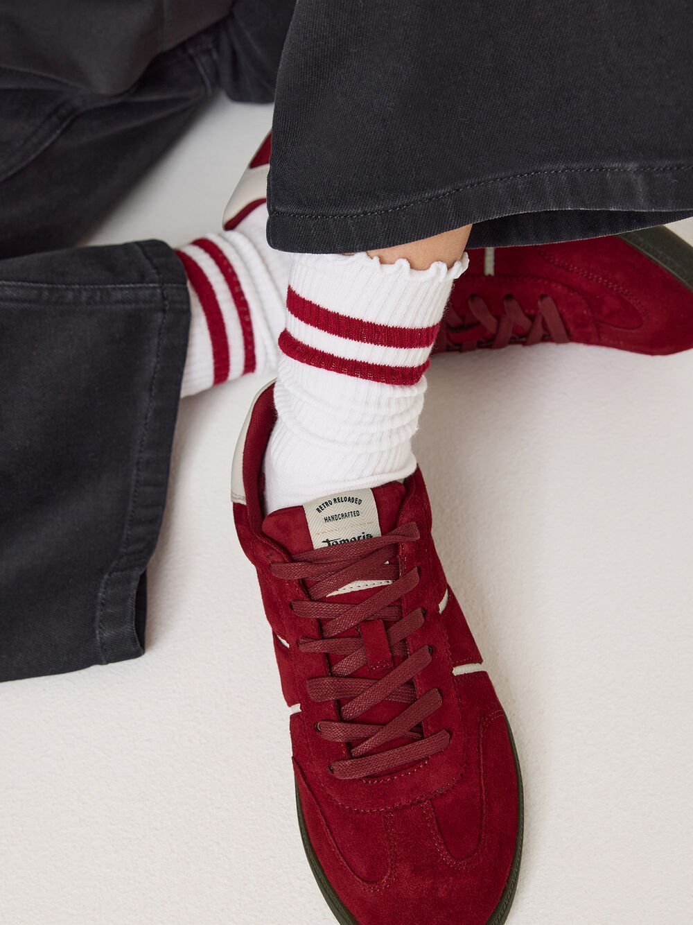 Catch | Merlot Red | Tamaris | Trainers | Jenny Shoo Bootique