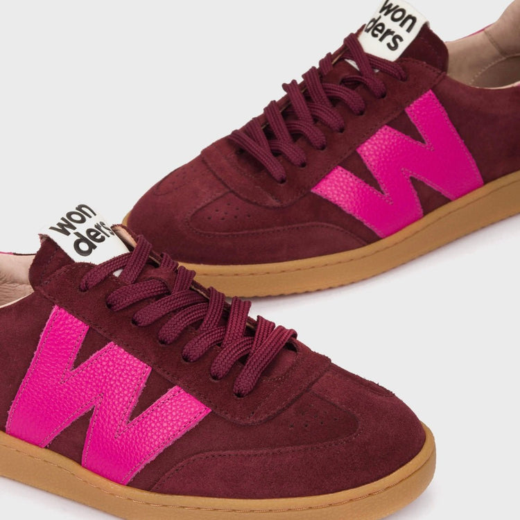 Nubia | Burgundy - Pink COMING SOON 🔜 | Wonders | Trainers | Jenny Shoo Bootique