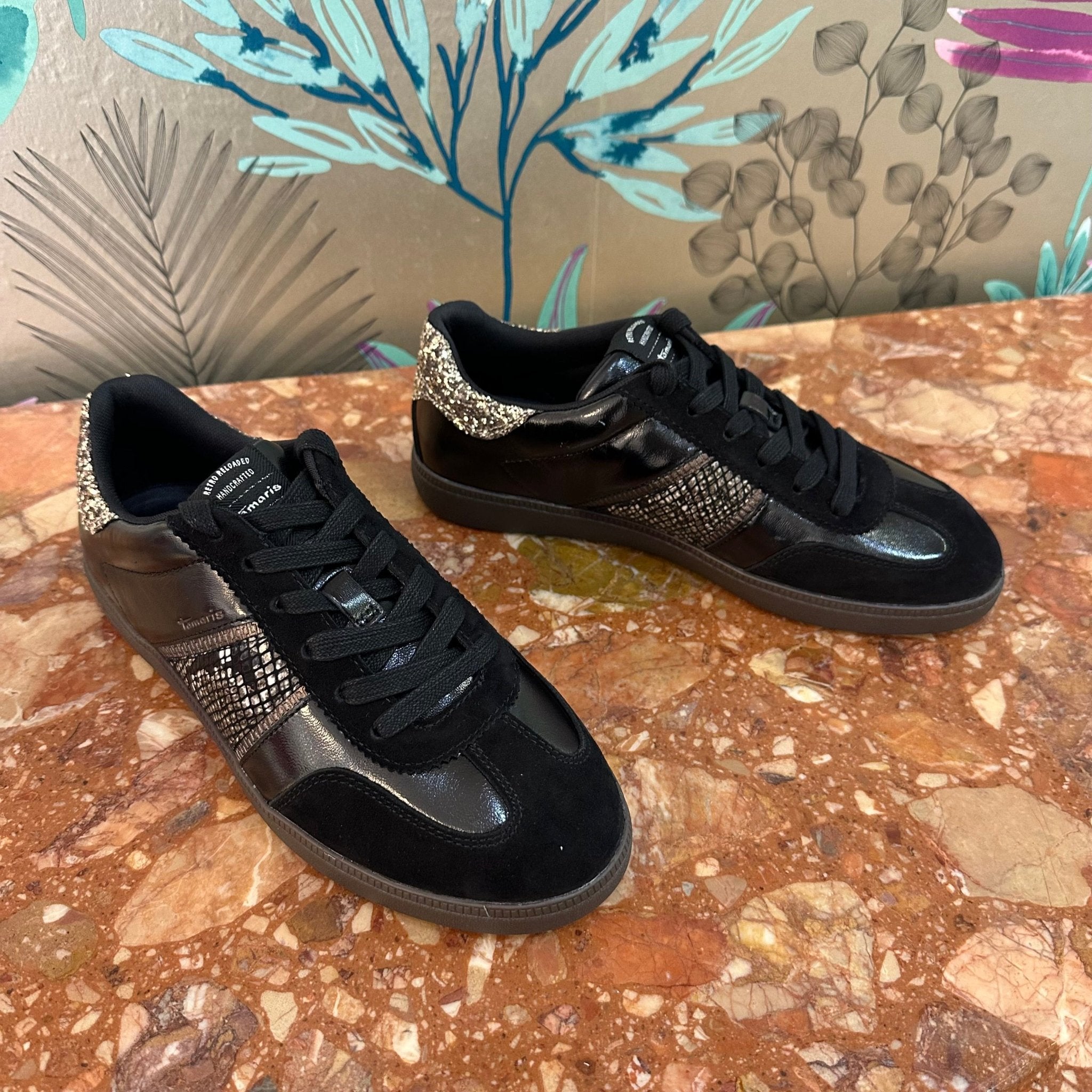 Catch | Black | Tamaris | Trainers | Jenny Shoo Bootique