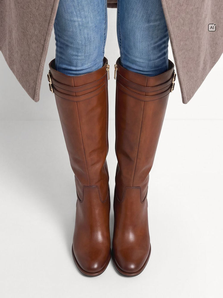 Magdala | Tan | Tamaris | Long Boots | Jenny Shoo Bootique