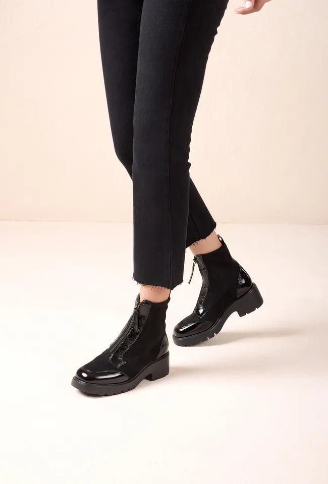 Jandro | Black | Unisa | Ankle Boots | Jenny Shoo Bootique