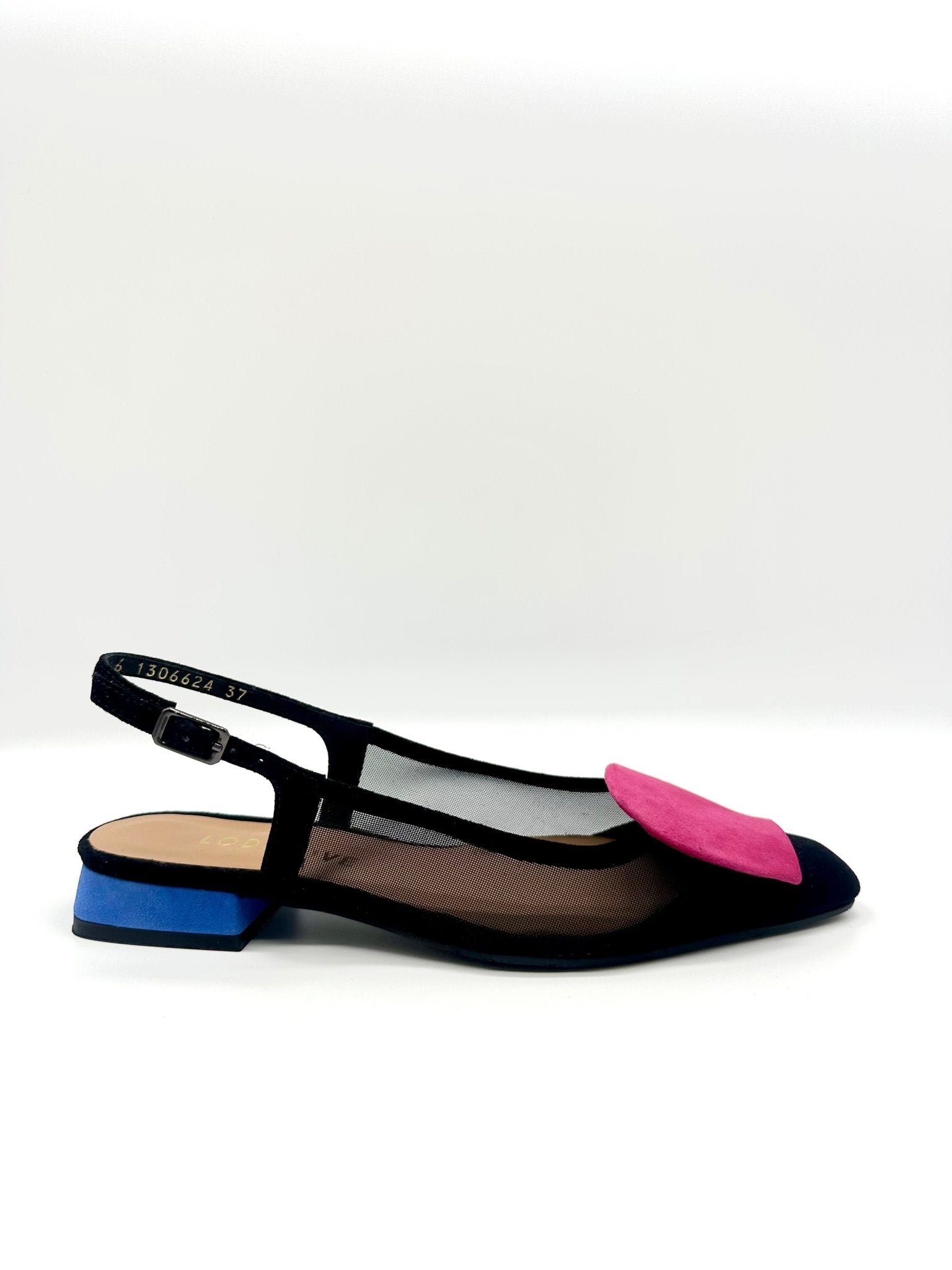 Bro | Black - Pink - Blue | LODI | Flats | Jenny Shoo Bootique