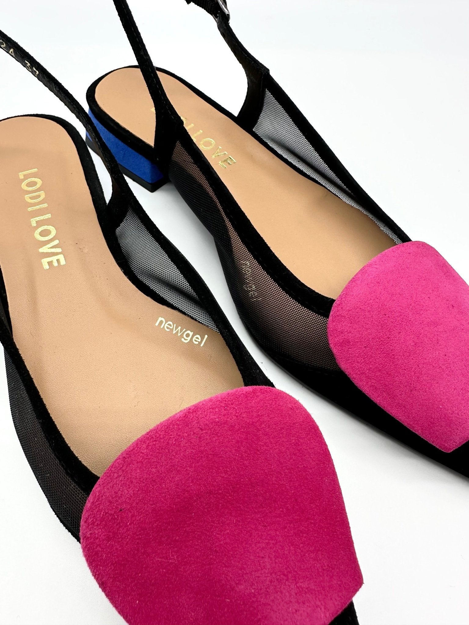 Bro | Black - Pink - Blue | LODI | Flats | Jenny Shoo Bootique